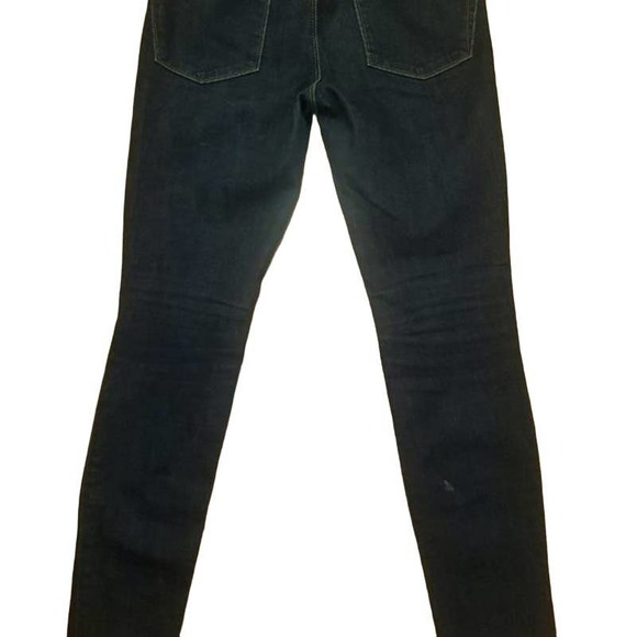 Madewell Skinny Jeans Dark Blue - Picture 3 of 3